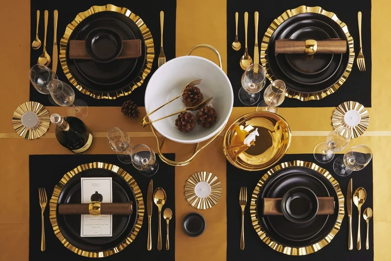 Sambonet Besteckset Taste - Gold - 24-teilig / 6 Personen