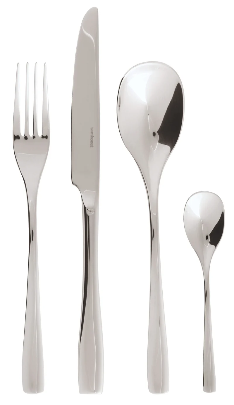 Sambonet Besteckset Sintesi - Edelstahl - 24-teilig / 6 Personen