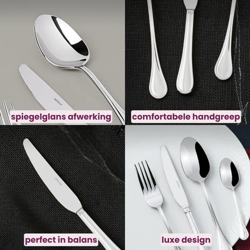 Sambonet Besteckset Royal - Gold - 36-teilig / 6 Personen