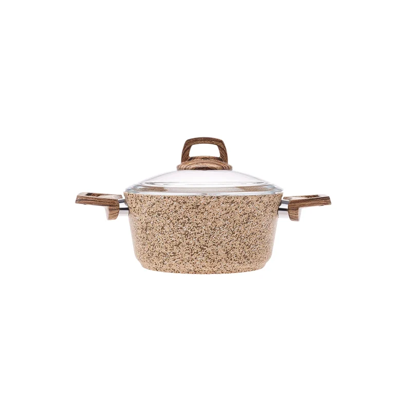 Karaca Wood Silber Bio Granit Topf 20 cm