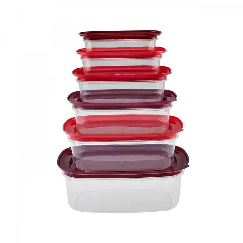Karaca Vicks Red Velvet 6-teiliges Lagerbehälter