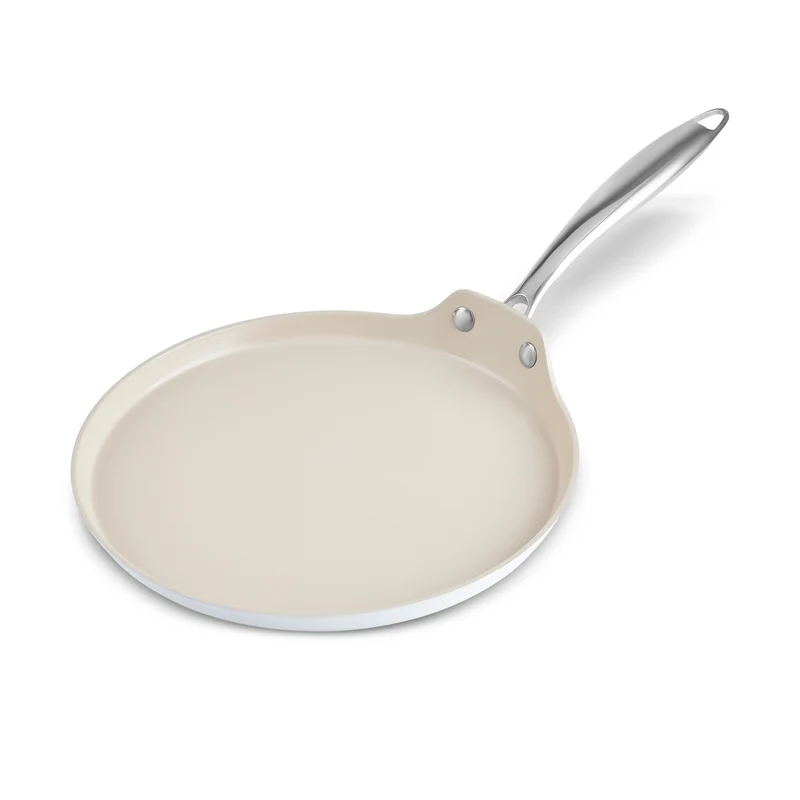 Karaca Swiss Crystal Almond Cream Pfannkuchen Pfanne 25 Cm