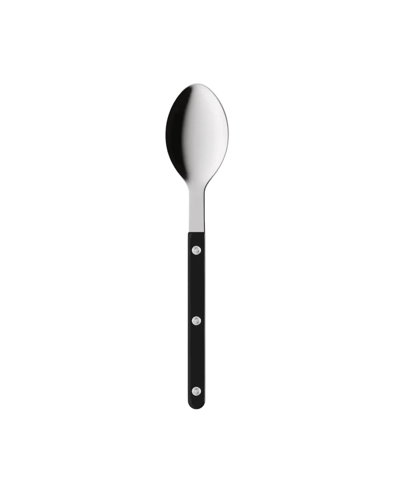 Suppenlöffel Bistrot aus Edelstahl Schwarz