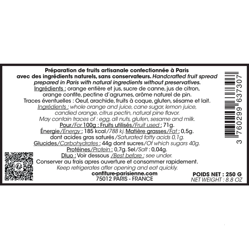 Citrus Circus Marmelade - 250g