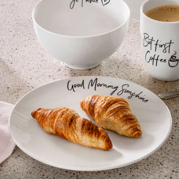 Frühstücksteller Good Morning