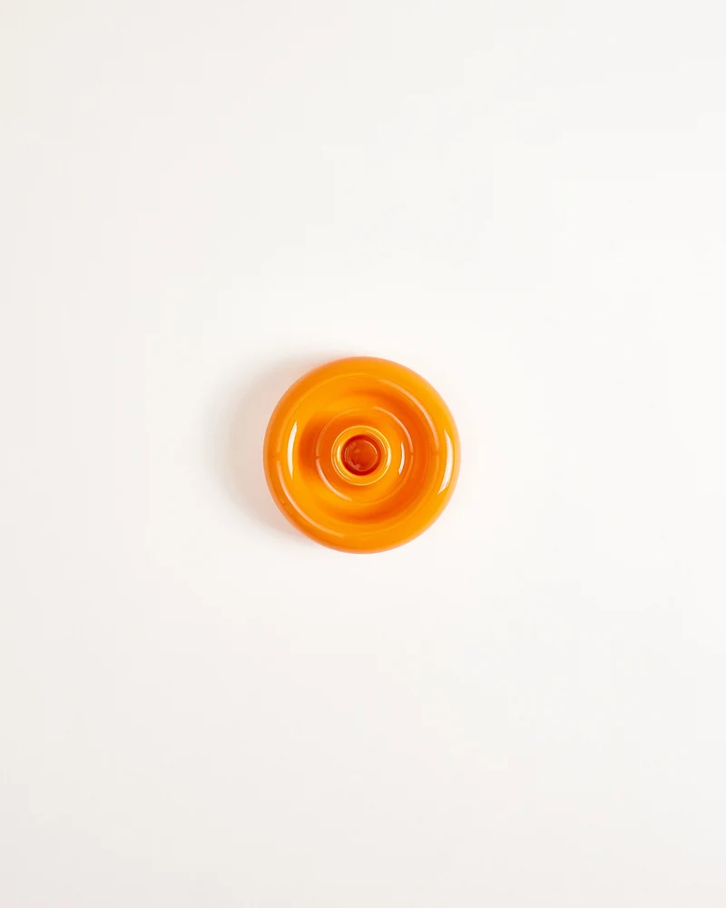 Seia Kerzenhalter groß orange