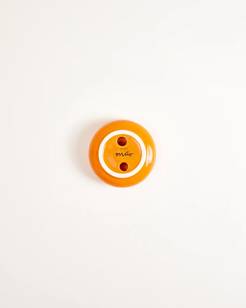 Seia Kerzenhalter groß orange