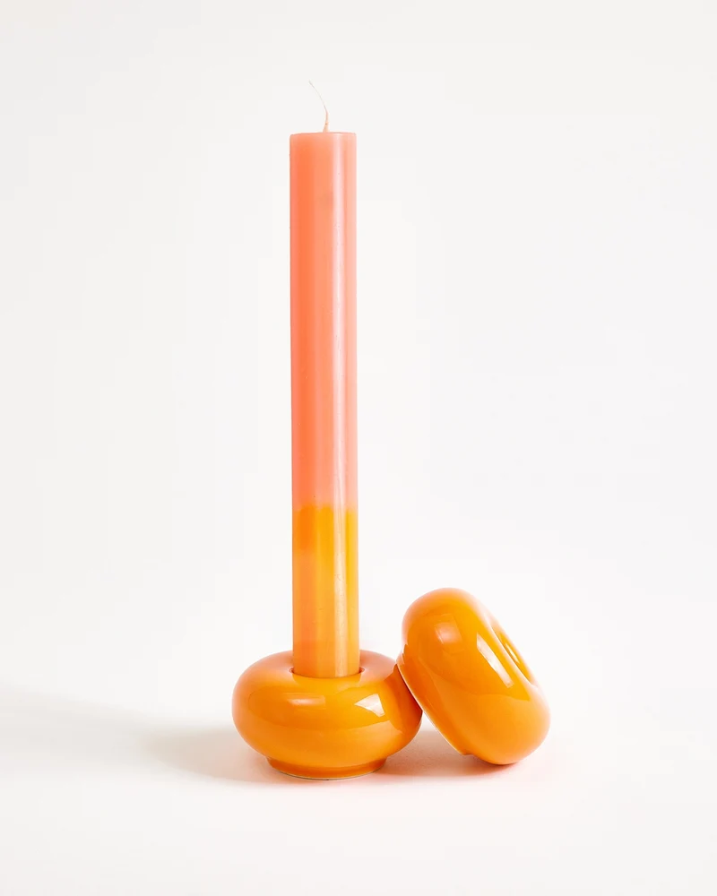 Seia Kerzenhalter orange