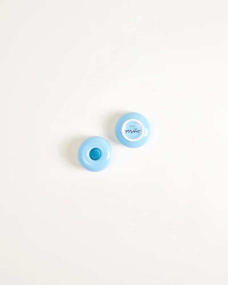 Seia Kerzenhalter hellblau