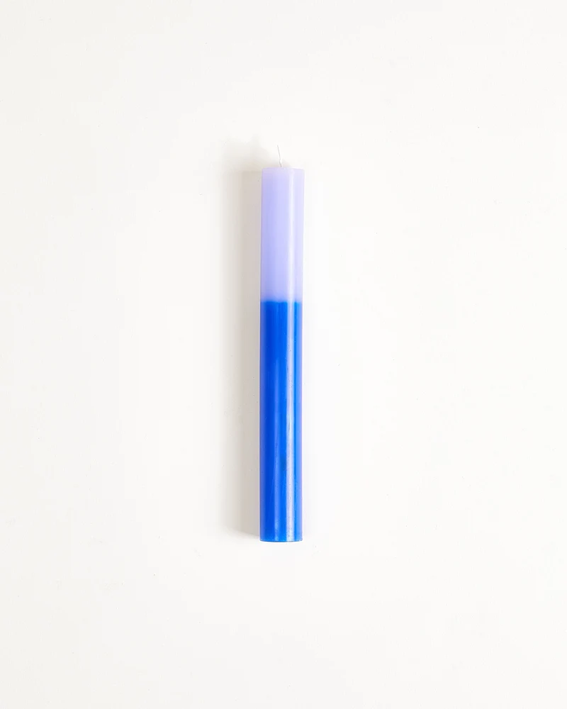 Seia Stabkerze 2er-Set blau lila