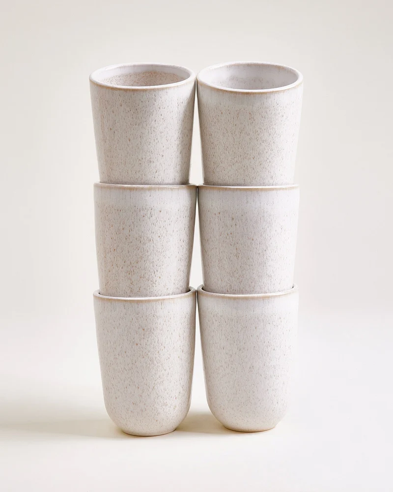 Copa Alto Becher groß sand 6er-Set