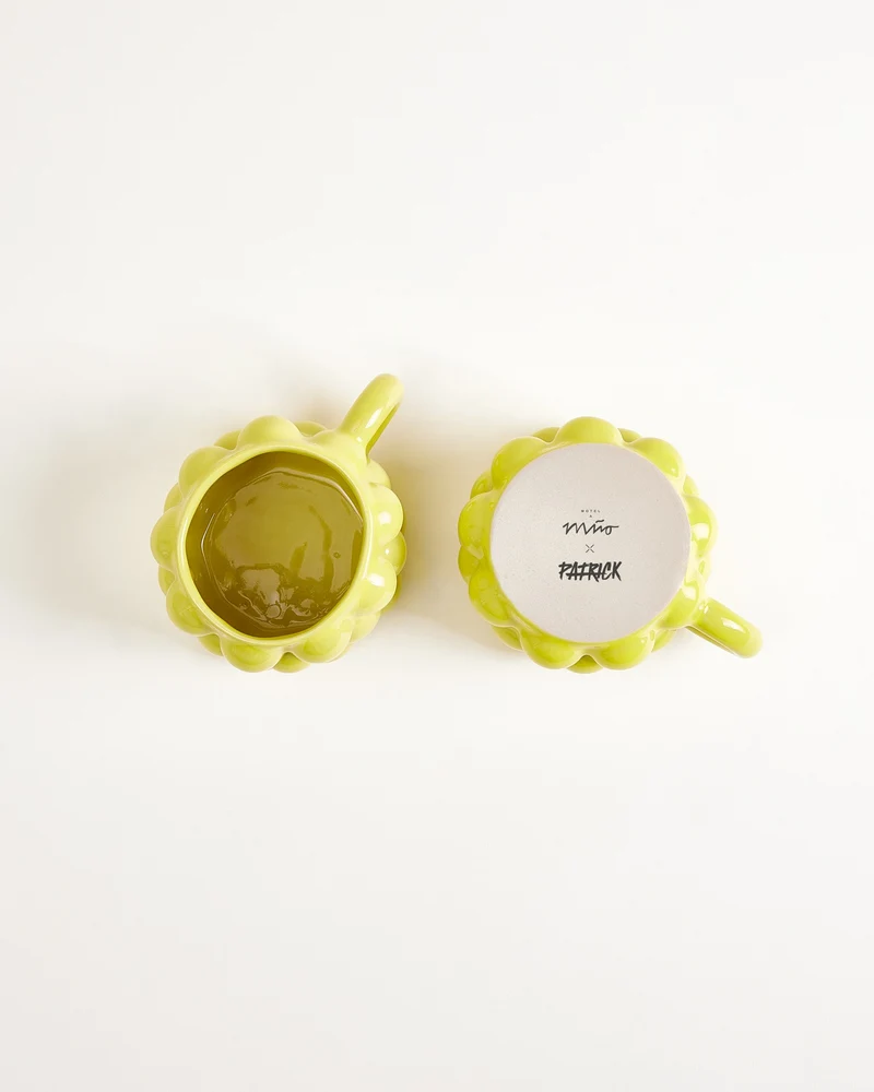 MaM x Patrick Vogel Tasse groß gelb