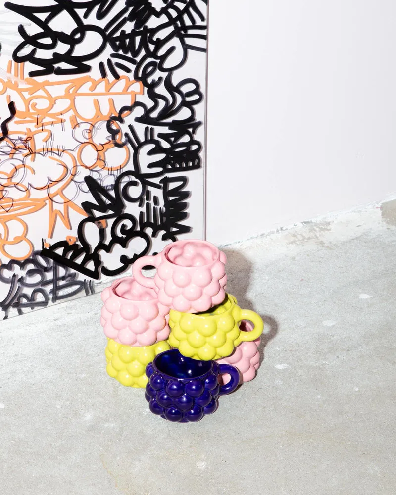 MaM x Patrick Vogel Tasse groß blau