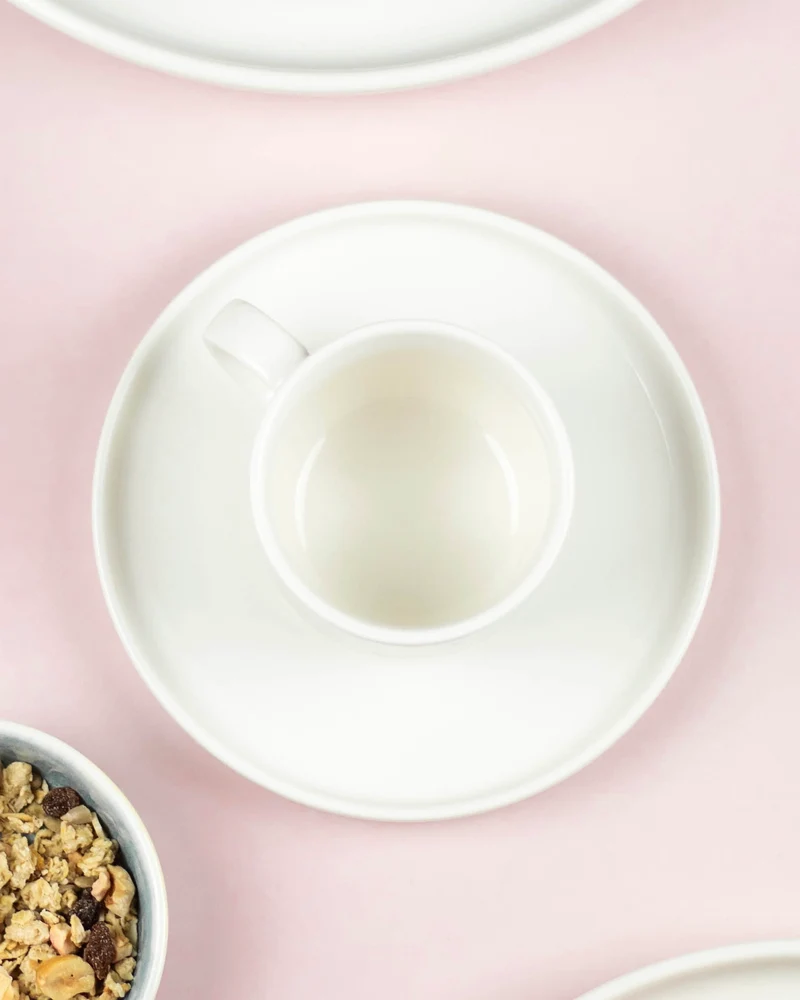 Nuo White Kaffetassen 4er Set