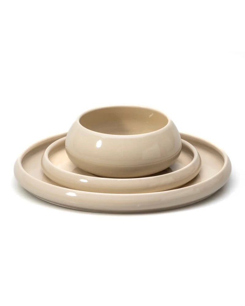 Bondy Beige Teller-Set 25-teilig