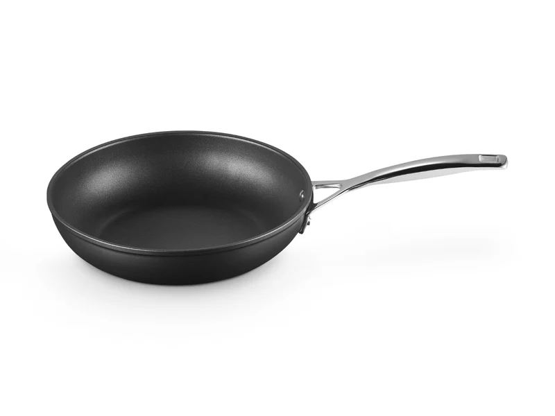 Le Creuset Aluminium-Antihaft Pfanne rund hoch 24cm