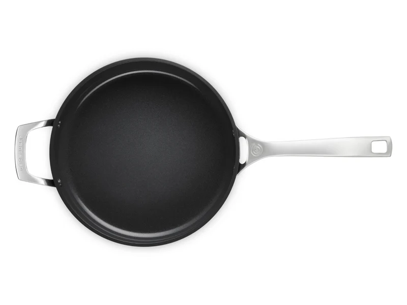 Le Creuset Keramik-Antihaft Sautépfanne mit Glasdeckel rund 26cm