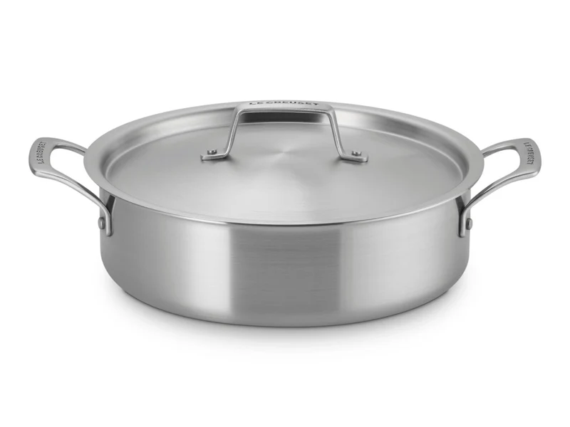 Le Creuset 3-ply Sauteuse Edelstahl 26cm