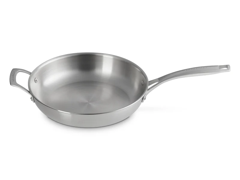 Le Creuset 3-ply Pfannenset Edelstahl 24/28cm 2tlg