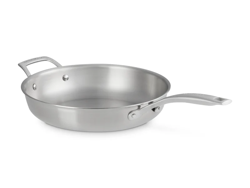 Le Creuset 3-ply Pfannenset Edelstahl 24/28cm 2tlg