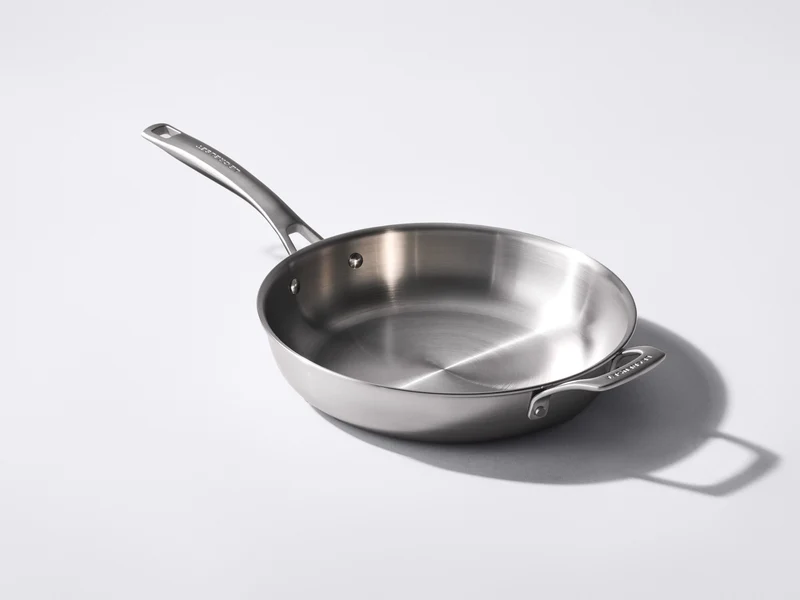 Le Creuset 3-ply Pfannenset Edelstahl 24/28cm 2tlg