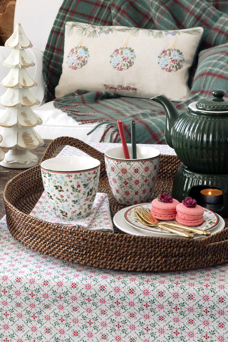 Greengate Carty French Bowl medium white 10cm
