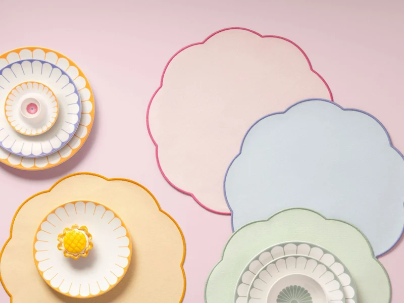 Villeroy & Boch Fleur Accessoires cassis Platzset 40x40cm Set6