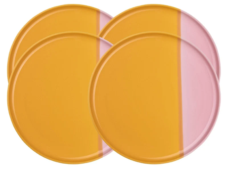 ASA joy Speiseteller passion fruit smoothie 26,5cm Set4