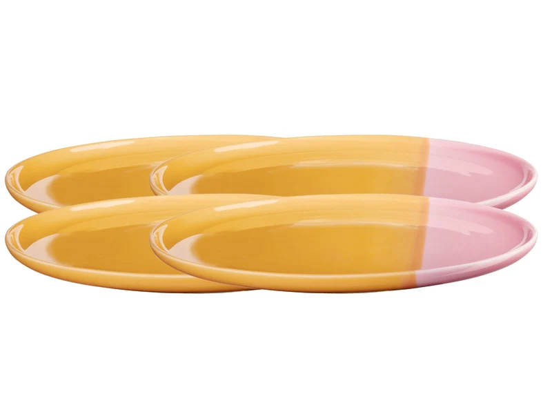 ASA joy Speiseteller passion fruit smoothie 26,5cm Set4