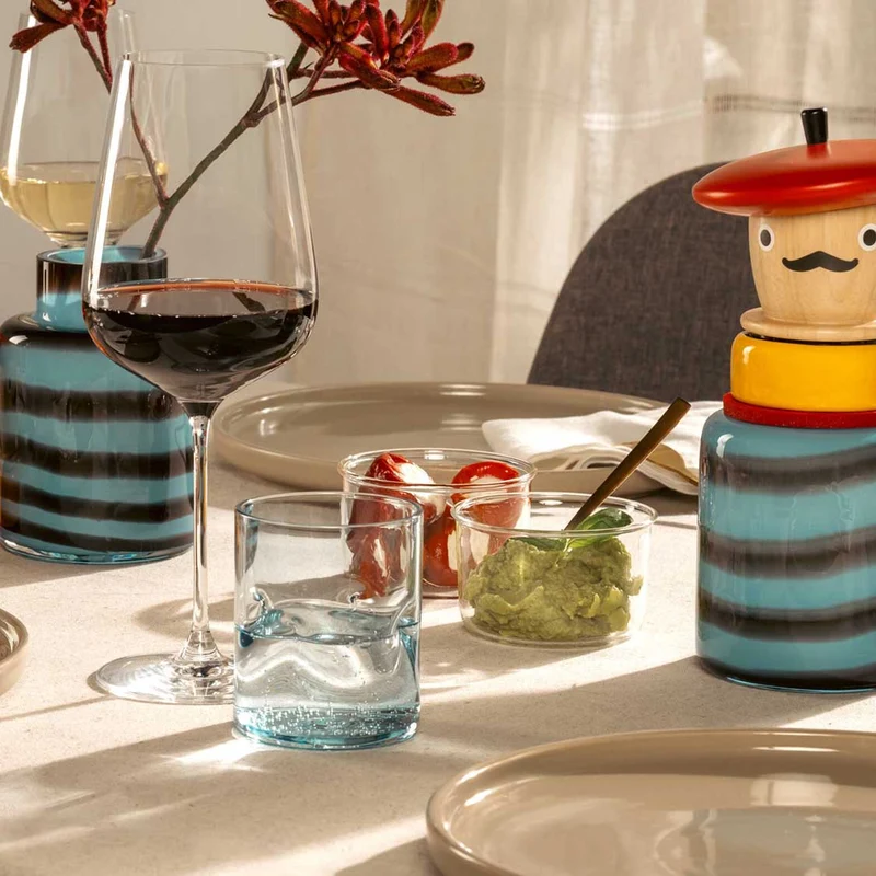 Schale VETRO 9 cm 2er-Set + 2 Eislöffel