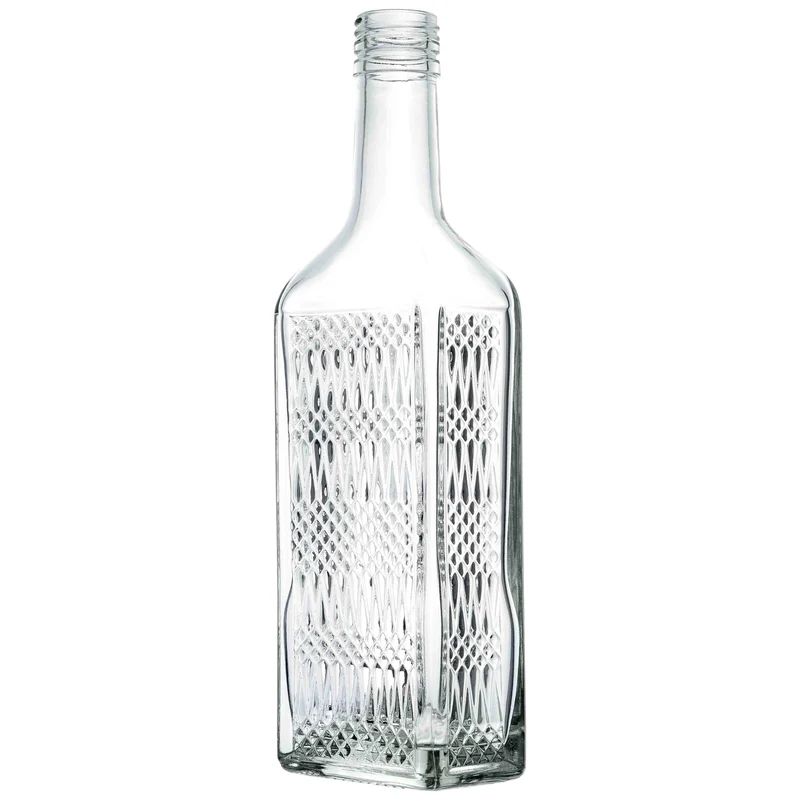 Kirschwasserflasche 0,5 l 31,5 d Relief-Motiv