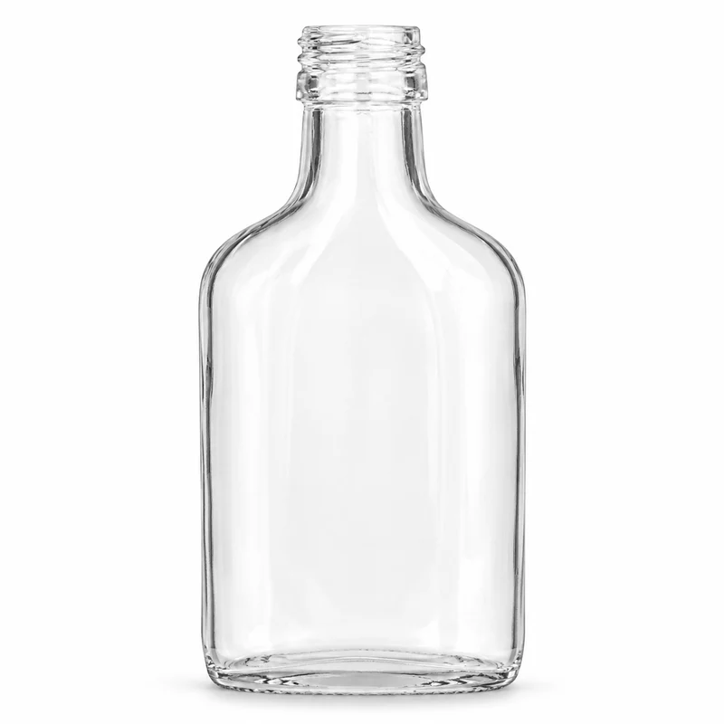 Taschenflasche 100 ml Nierenform PP 28 mm