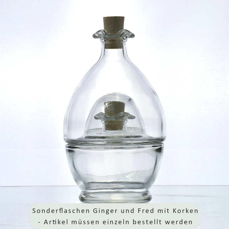 Flasche Fred 0,25 l Weiß 18 mm