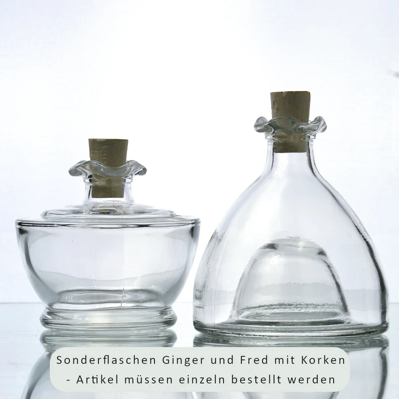 Flasche Fred 0,25 l Weiß 18 mm
