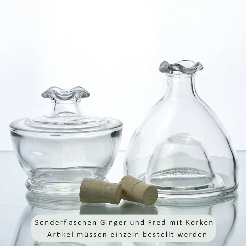 Flasche Fred 0,25 l Weiß 18 mm