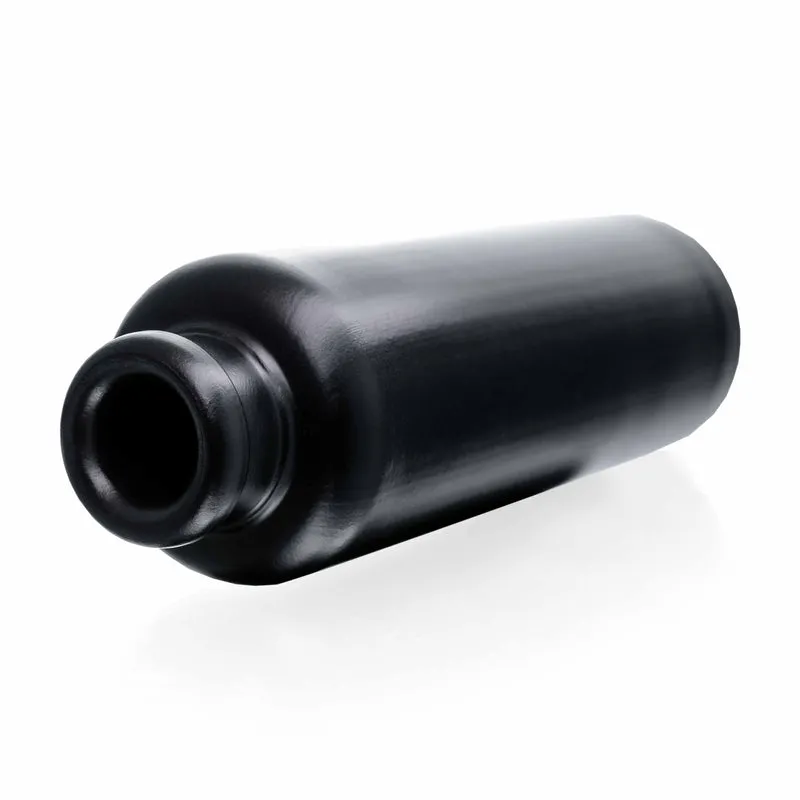 Tonflasche 200 ml Schwarz-Matt Korkmündung 19 mm