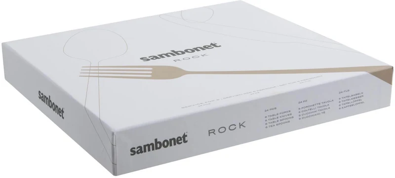 Sambonet Besteckset Rock - Antique Champagne - 24-teilig / 6 Personen