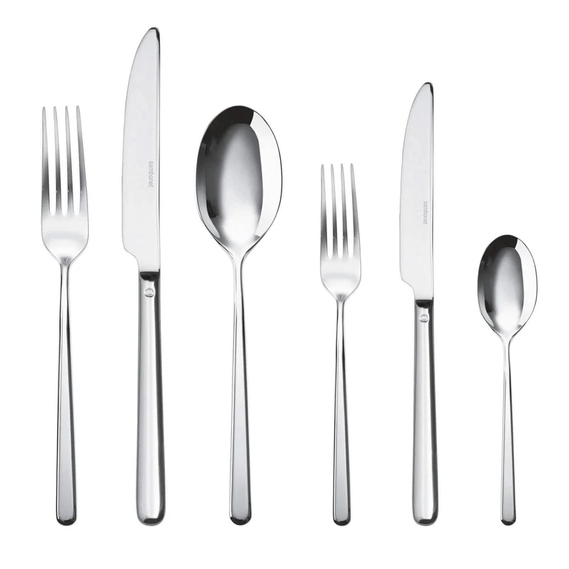 Sambonet Besteckset Linear - Edelstahl - 36-teilig / 6 Personen