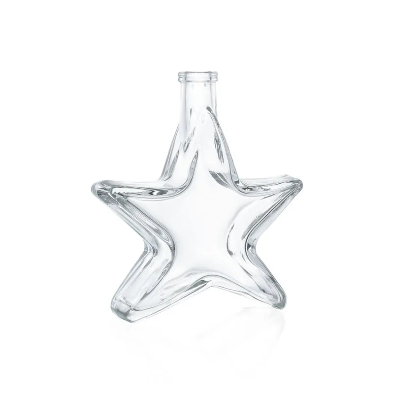 Flasche Stern 200 ml Weiß 16 mm - Sternflasche