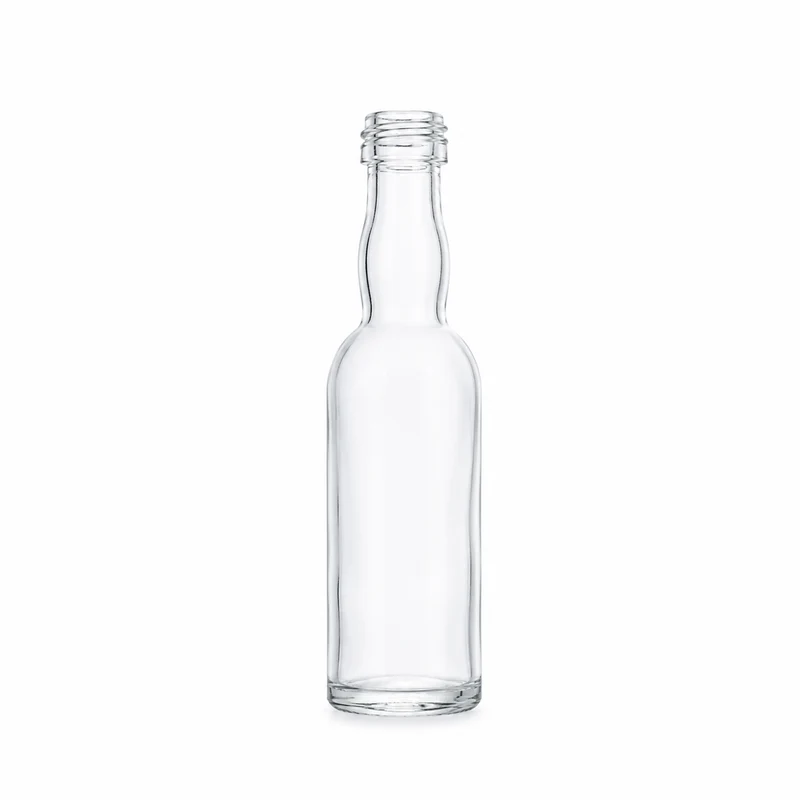 Kropfhalsflasche 40 ml Weiß PP 18