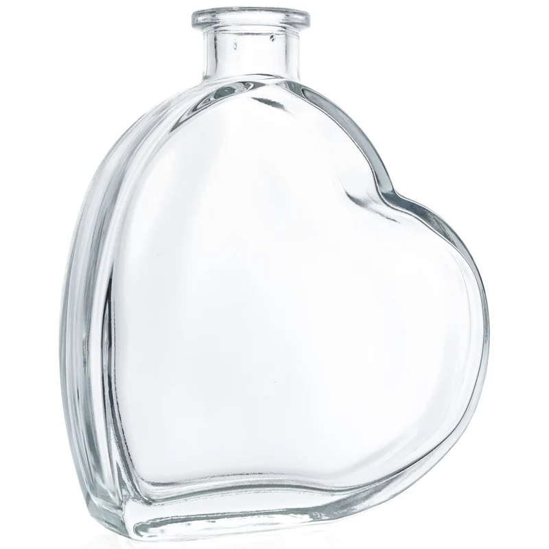 Herzflasche Passion 200 ml Weiß 19 mm RB