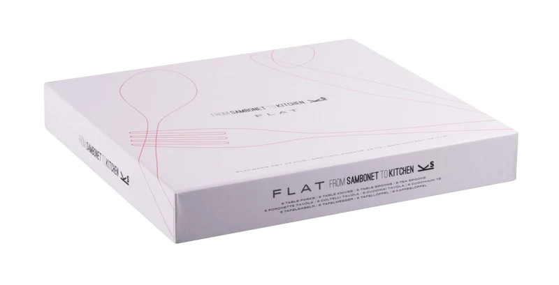 Sambonet Besteckset Flat - Edelstahl - 24-teilig / 6 Personen