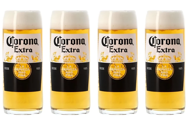 Corona Biergläser 330 ml - 4 Stück