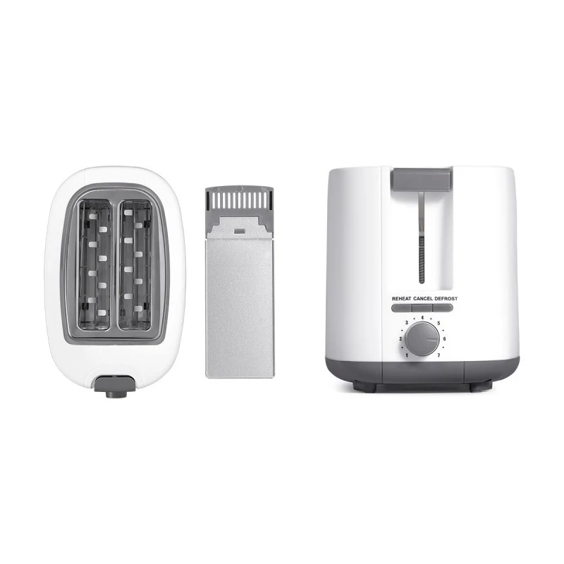 Argon Toaster Matt Weiß - 2 Schlitze - 750 W