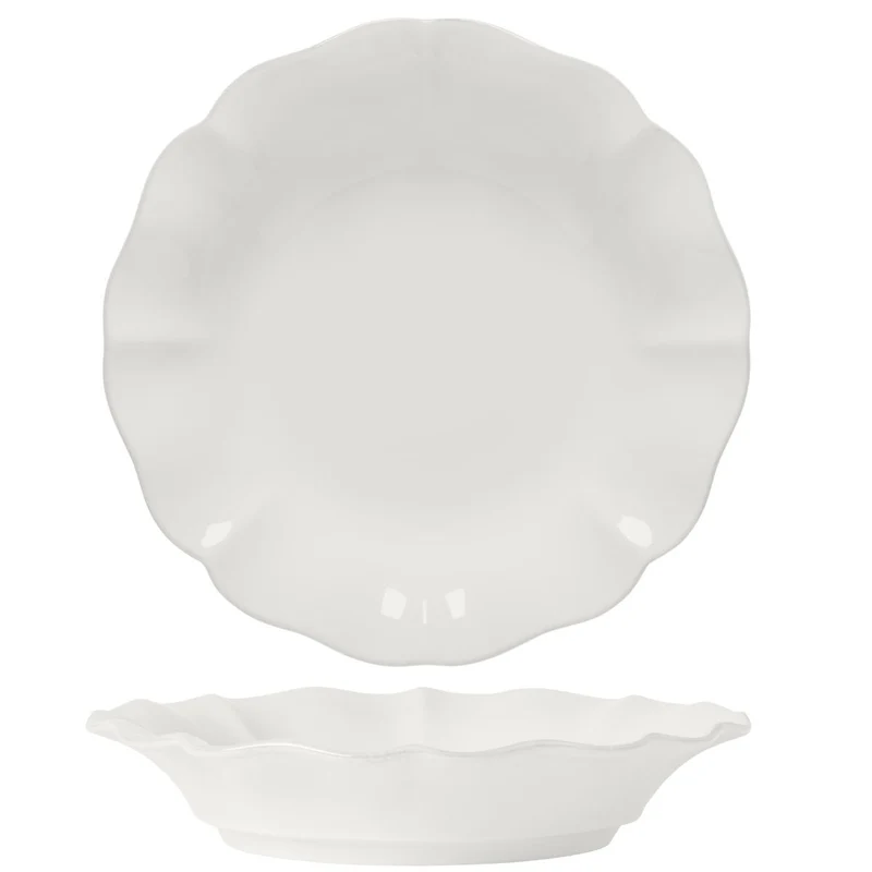Costa Nova Tiefe Teller / Pastateller Rosa White ø 25 cm - 6 Stück