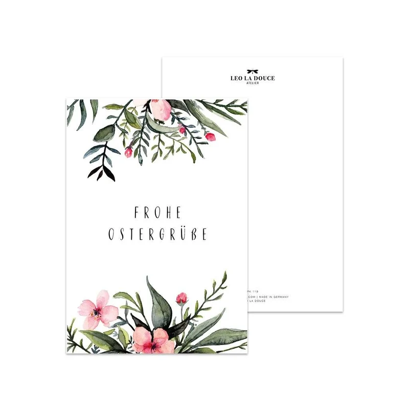 Postkarte - Frohe Ostergrüße