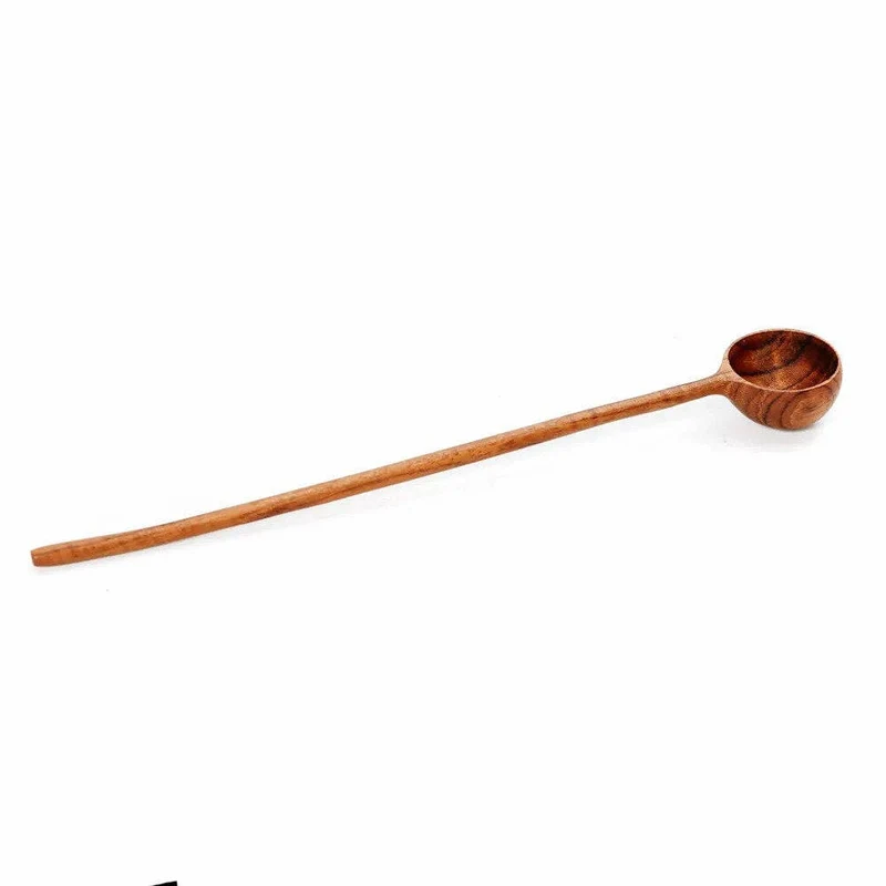 Dosierlöffel aus Teakholzwurzel