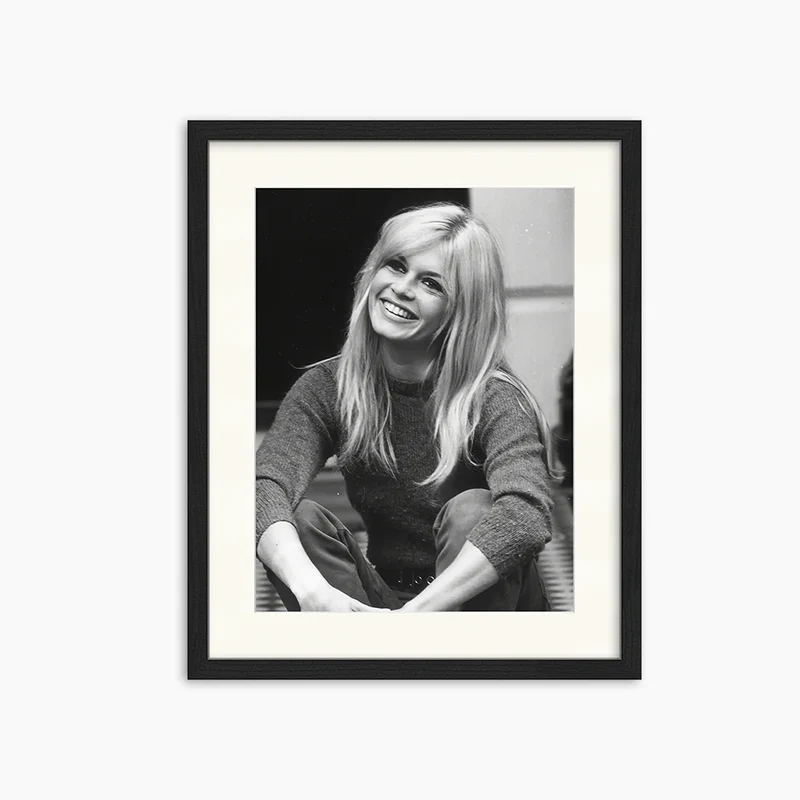 Brigitte Bardot smiling