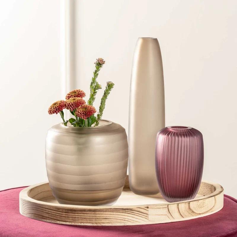 Bodenvase BELLAGIO 34 cm beige