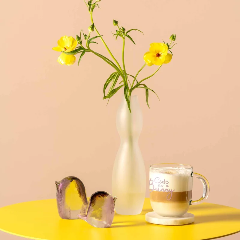 Vase VIVACE 25 cm satiniert